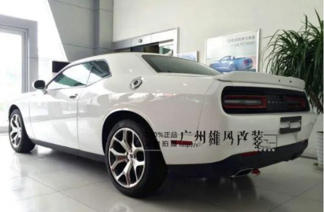 Для Dodge Challenger спойлер стиль высокое качество абс материал заднее крыло праймер цвет задний спойлер 2009