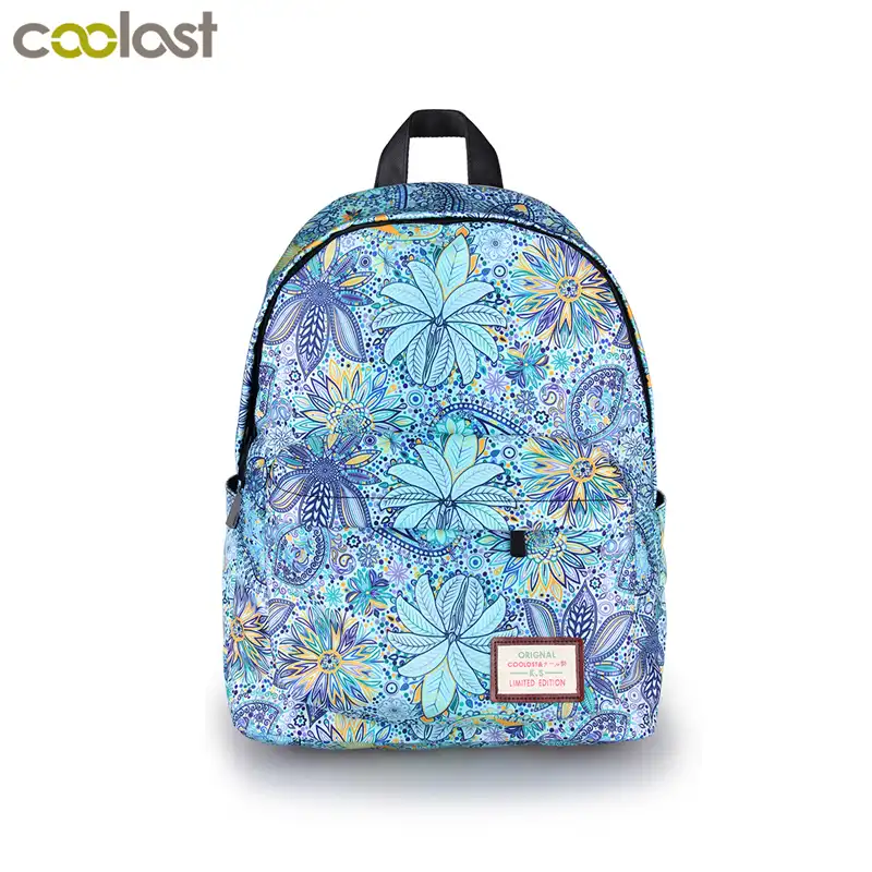 ladies floral backpack
