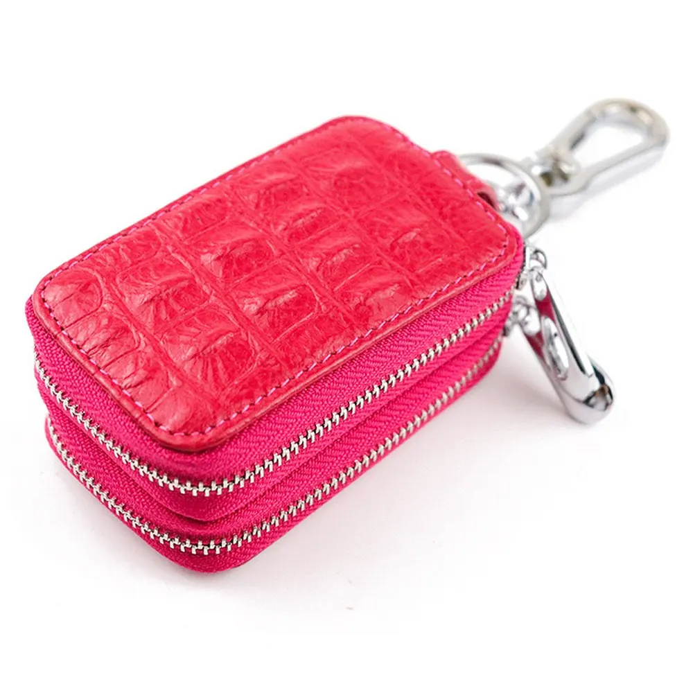 

9.5*5*3.5cm Mini Car Crocodile Key Case Multi-function Car Key Case Fine Grain High Quality Storage Fashion Key Cover Bag