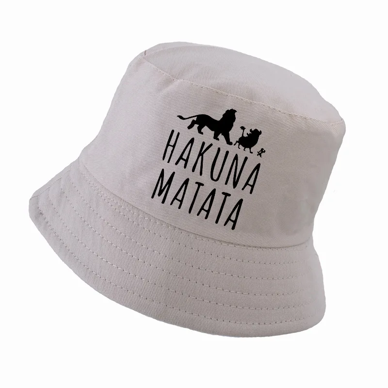 Новинка k pop модная кепка HAKUNA MATATA для мужчин wo для мужчин Панама для охоты на открытом воздухе Панама рыболовная Кепка Панама для мужчин
