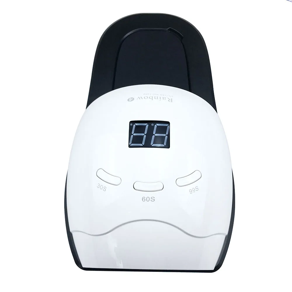 Conduziu a Lâmpada Secador de Unhas uv do Unha Novo Sensor Automático Profissional Pedicure Manicure Secador Luz Máquina Arte Ferramentas 2019 48 w Rainbow4 8 High Quality Beleza e saúde