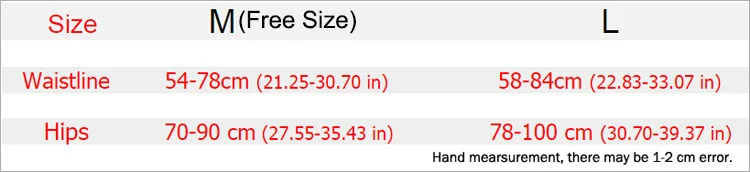 M free size