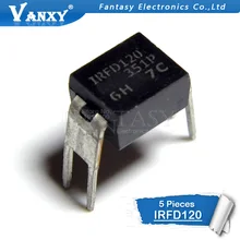 5 шт. IRFD120 DIP4 IRFD120PBF DIP-4 IRF120 DIP