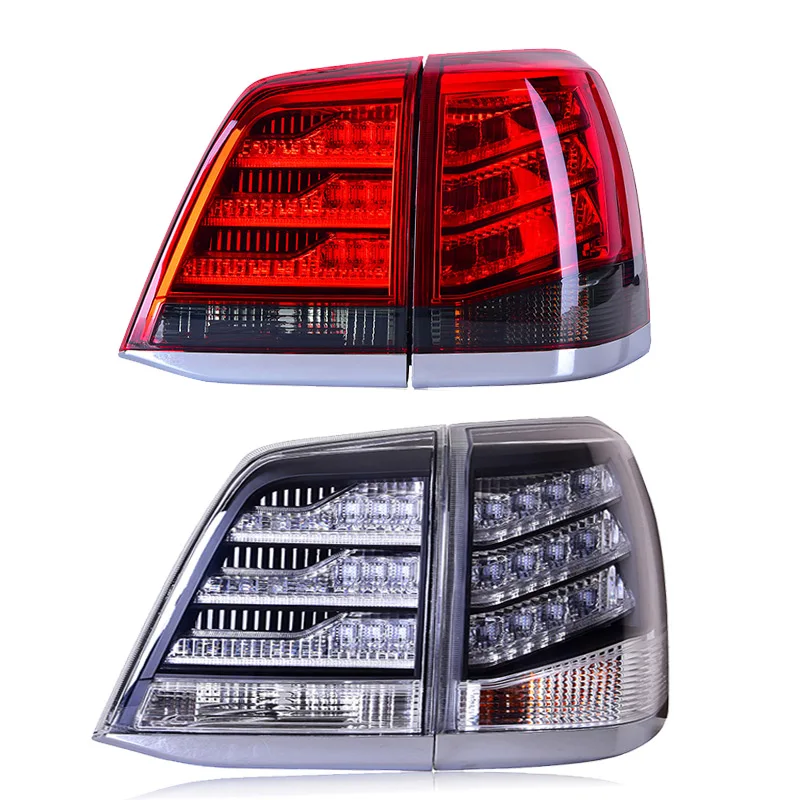 

LED Tail Light Assembly for Toyota Land Cruiser 2008-2015 Left and Right LED Tail Lamp Reverse Light Turning Signal Light
