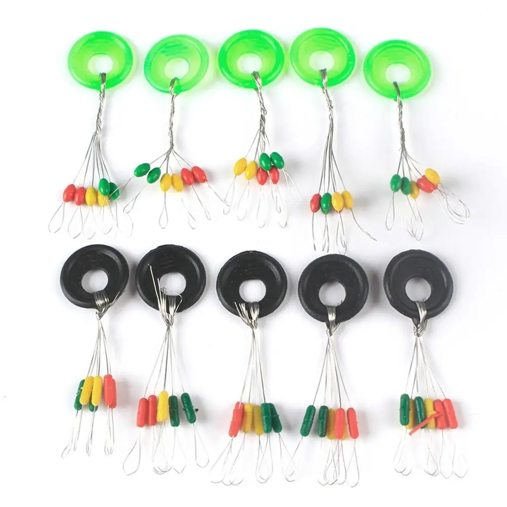 None Fishing Tools Tackle Set Box with Swivels Ring Space Bean Pin | Спорт и развлечения