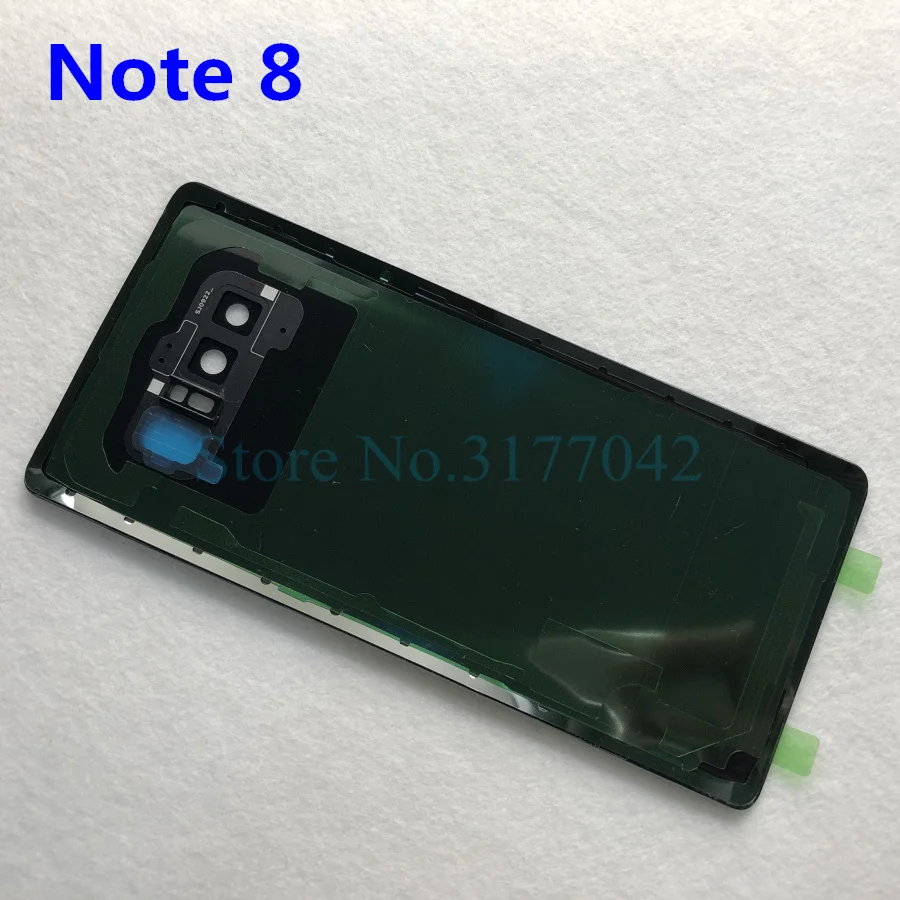 Задняя крышка аккумулятора samsung note8 note9 для samsung Galaxy Note 8 N950 SM-N950F N950FD Note 9 N960 SM-N960F задняя крышка из стекла