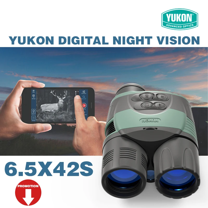 Digital NV Devices 6.5x42Sbinoculares vision nocturna