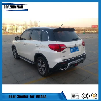 

Painted ABS Primer Black White Balck Car Rear Roof Wiper Trunk Front Body Lip Spoiler For SUZUKI VITARA 16 17 18 2016 2017 2018