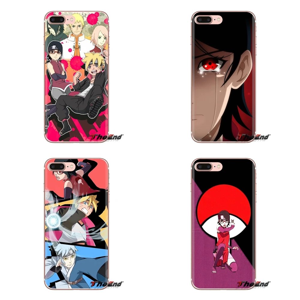 Мягкие прозрачные чехлы для Samsung Galaxy S3 S4 S5 Mini S6 S7 Edge S8 S9 S10 Plus Note 3 4 5 8 9 BORUTO Учиха