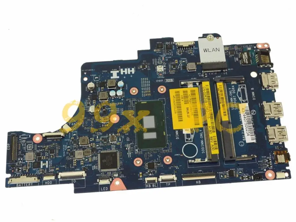 LAOKE для DELL Inspiron 15 5567 17 5767 Материнская плата ноутбука W/I3-6006U Процессор CN-02R3V9 02R3V9 2R3V9