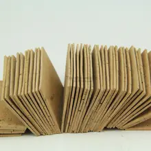 50 шт. Природный Сакс саксофон шеи Корк лист 1,5 мм инструмент обслуживания идеально