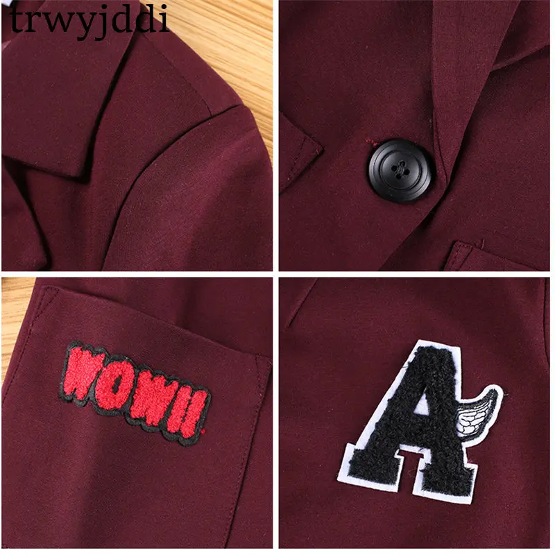 Section armygreen Wine Blazer Femmes 2018 Costume De Taille Vêtements Mode Vestes Nouvelle Longue Black red A1275 Automne Manteaux Grande Hiver Coréenne 7pwnz