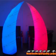 Indoor-рекламы оборудование надувной светодиодные украшения партии