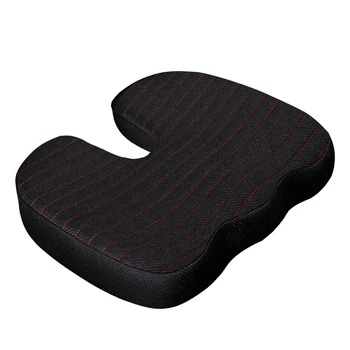 

KKYSYELVA 1PCS Memory Foam Seat Cushion Helps With Sciatica Back Pain - Perfect for Your Office Chair Car Seat Covers