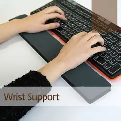 Ручной Клавиатура запястья поддержка удобные запястий Pad для портативных ПК клавиатура поднял платформы
