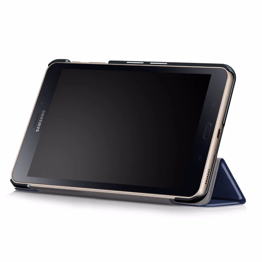 Кожаный чехол на магните для samsung Galaxy Tab A 8,0 SM-T380 T385, 200 шт./лот