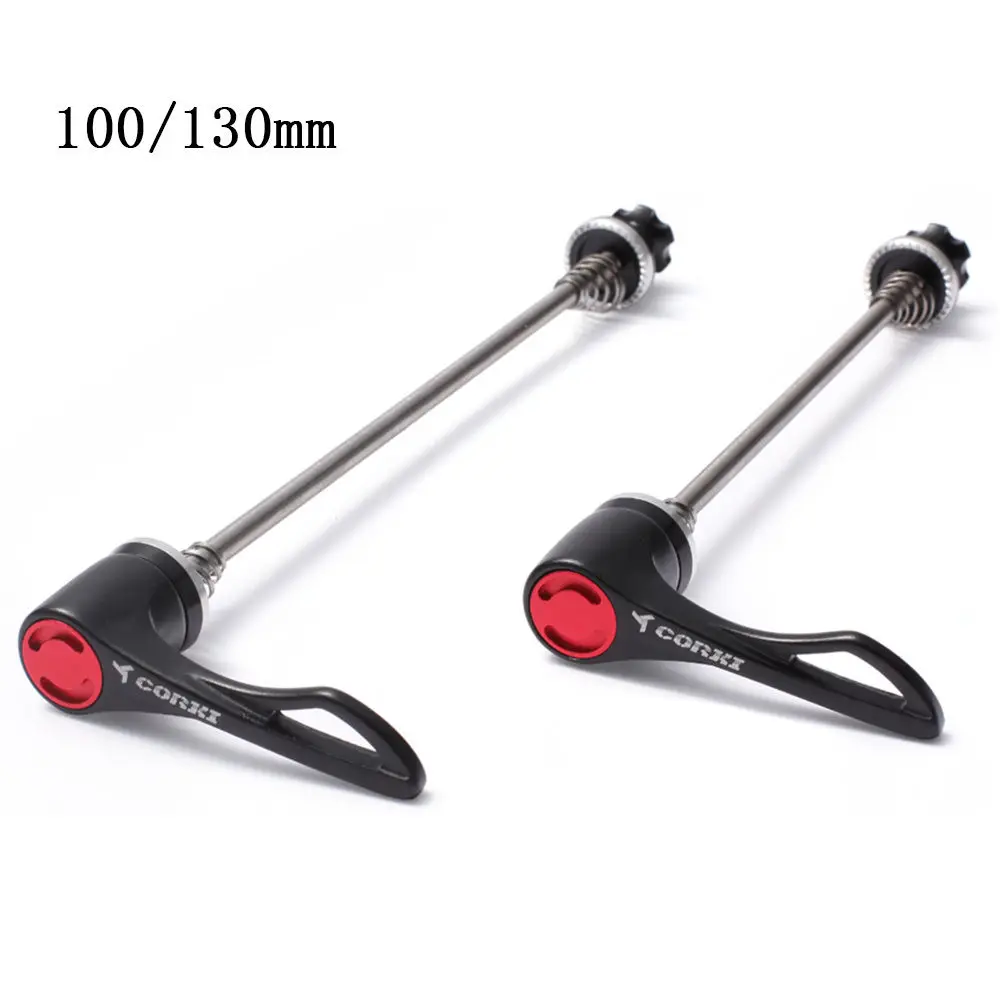 

Titanium Axle Hex Alen Head Quick Release Road Bike MTB Bike QR Skewers 100/130mm 100/ 135mm 64g