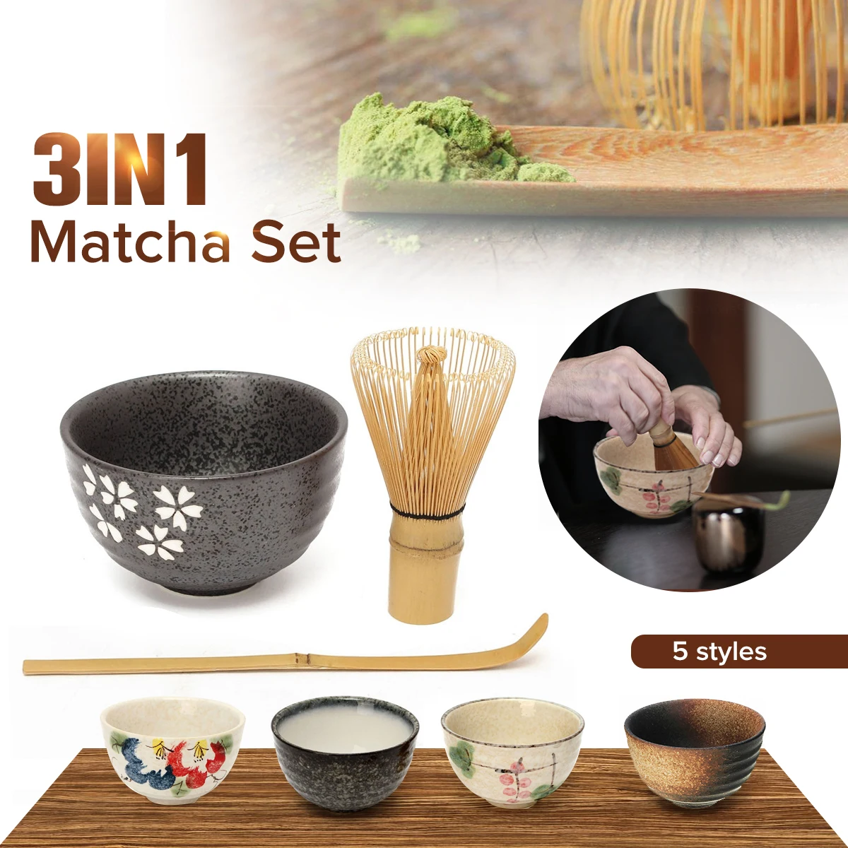 Matcha Tea Set – Traditional Japanese Ceremony