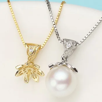 

Nice Quality Cheap Sale Pearl Pendant Mountings, Pendant Findings, Pendant Settings Jewelry Parts Fittings Jewellery Accessories