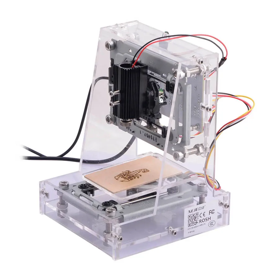 

Free Shipping By DHL 5PCS/Lot DIY Mini Laser Engraver Laser engraving Machine For Small Artware, Carved Chapter, Rubber Stamp