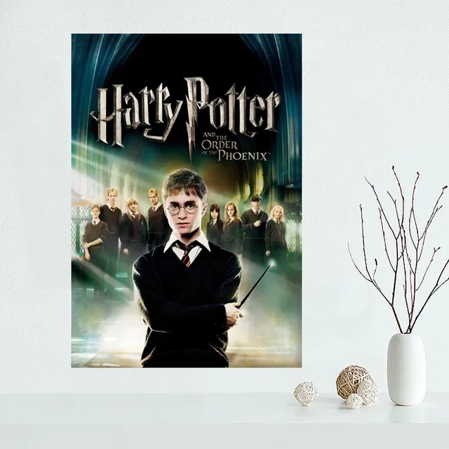 Custom Canvas Harry Potter Poster Art Decoration Poster Cloth Fabric