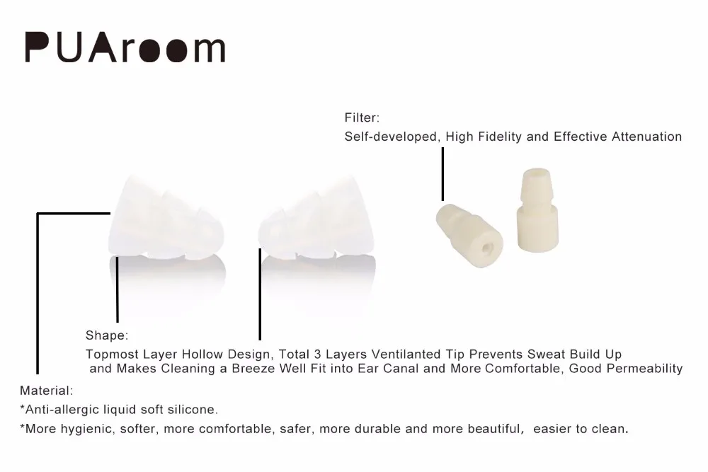 High Fidelity & Discreet Earplugs for Musicians, Travel, Motorcycle, Concerts, Festivals, Drummer, Percussion- Noise-Cancelling Filters with Aluminum Case, Loud Sound Protection