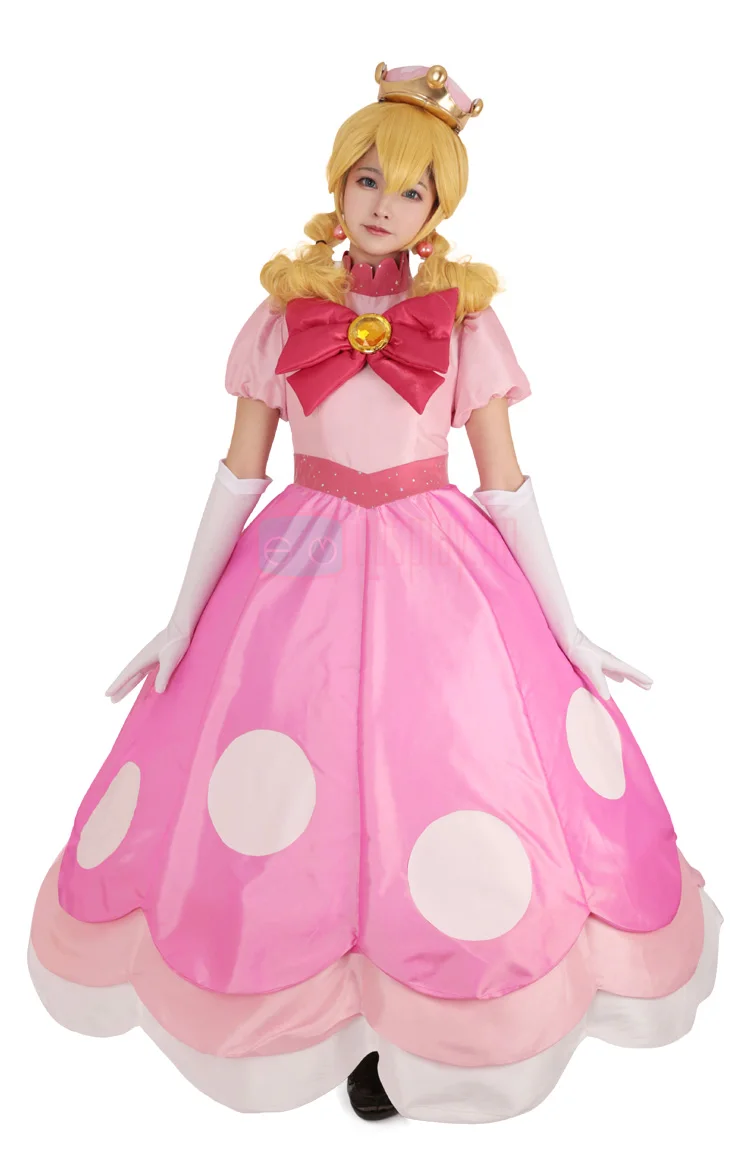 Super Mario Toadette Peachette Cosplay 