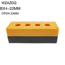Bx4-22 four-hole button box 4 hole button switch box control box four openings 22mm.