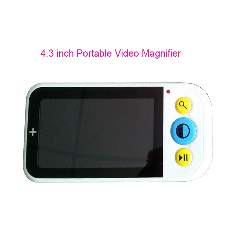 

4.3" LCD Reading Aid Video Digital Magnifier Low Vision Pocket Digital Video Loupe Portable Handheld Electronic Microscope Loupe