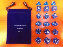 Dragon and Dungeon dice/Board game runs open missions/Personality transparent dice/Educational / playing/ entertainment