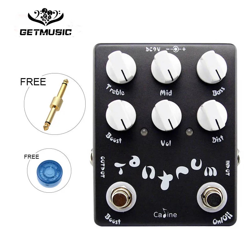 

Caline CP-15 Heavy Metal Guitar Effect Pedal with 3 Bands Powerfully Adjustable with Free Connector