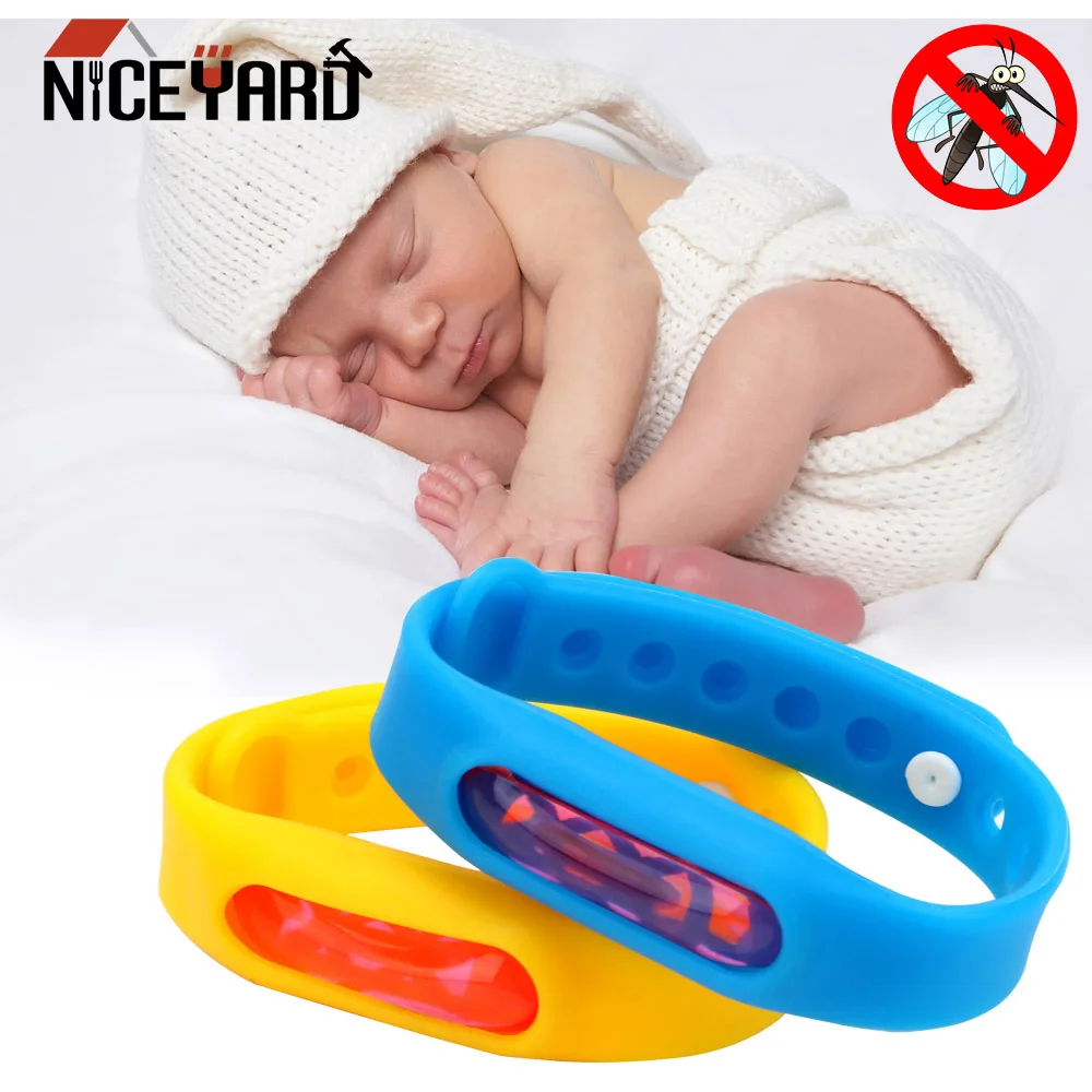 

Pest Insect Control Silicone Mosquito Killer Repellents Mosquito Repellent Wristband Anti Mosquito Capsule Cute Bracelet