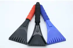 Автомобиль скребок для снега и льда окна Snowbrush лопатой щетка для удаления зима Бур для отверстий el авто