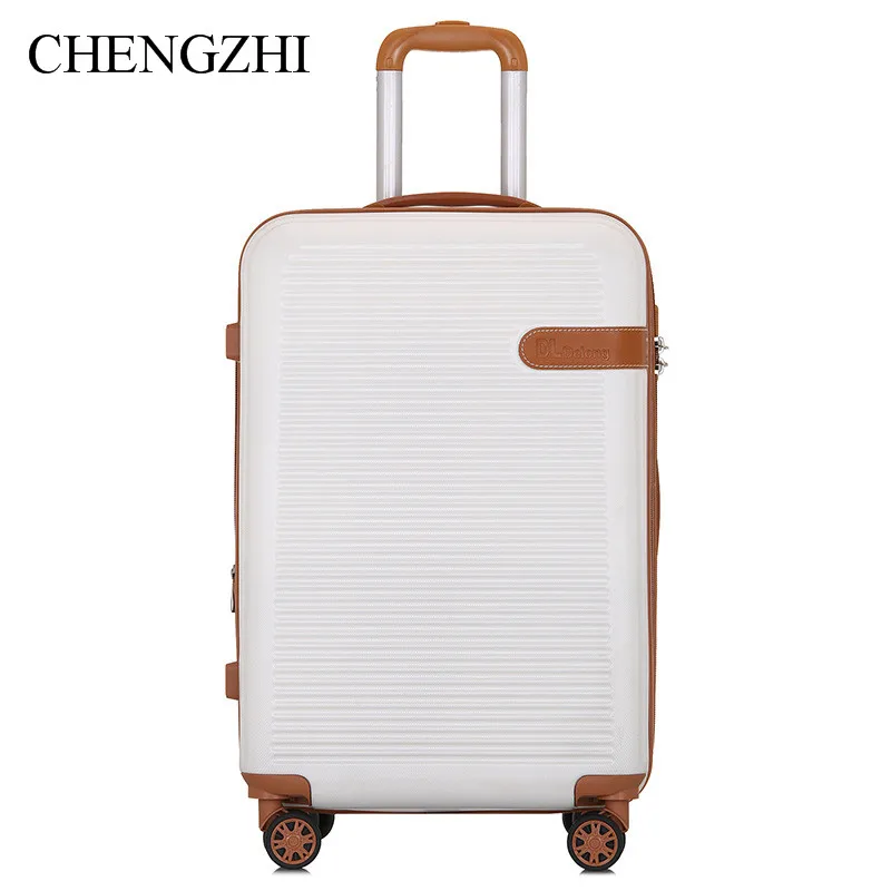 

CHENGZHI NEW Expand Layer 20"24"28"Inch Rolling Luggage Brand Spinner Trolley Suitcase Travel Bag On Wheels