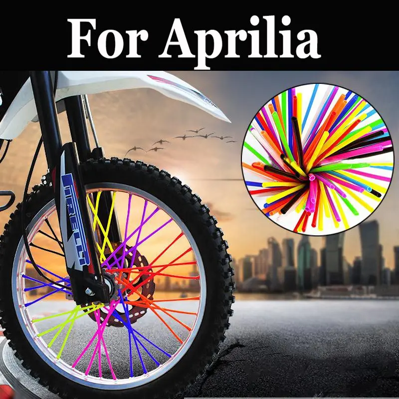 36 шт. мотоцикл колеса спицевые обертки накладки Кроссовый Грязь для Aprilia Sportcity 50 125