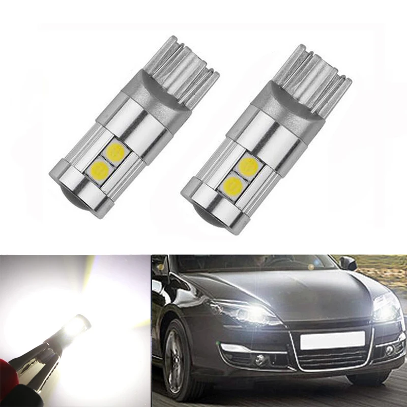 2x T10 3030 SMD 9 LED W5W габасветильник огни для Renault Koleos Megane Scenic Fluence Laguna Velsatis|Сигнальная