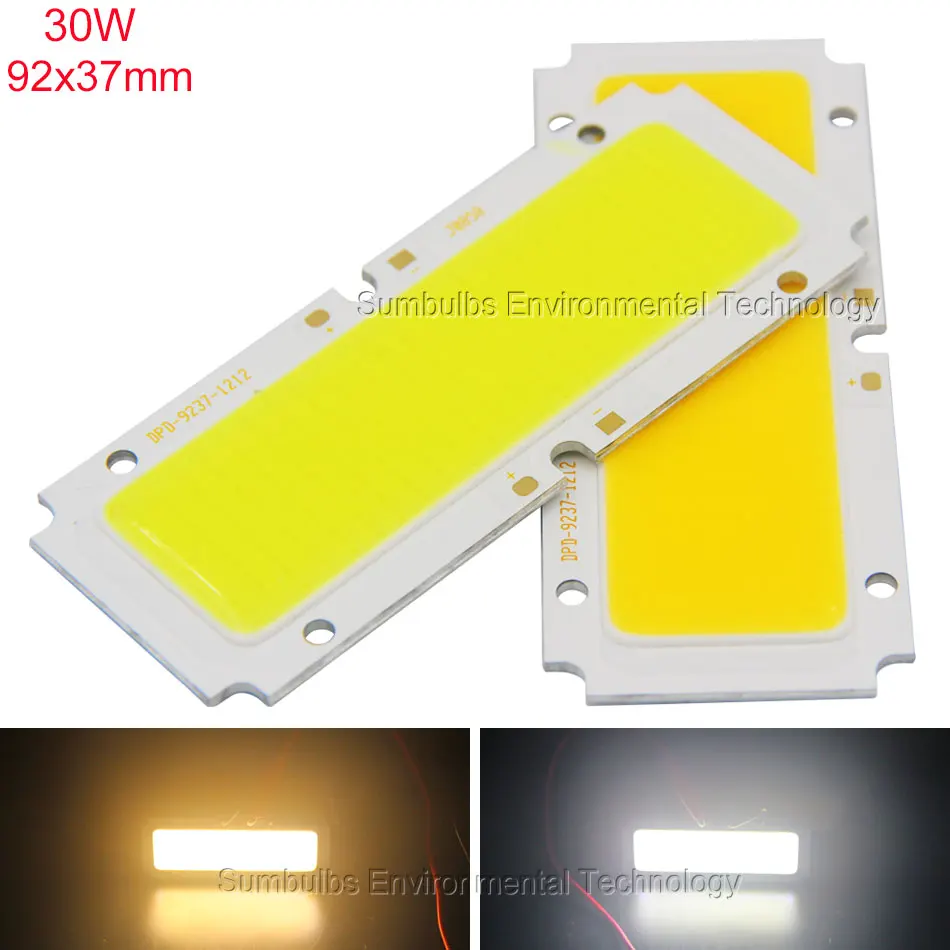 92x37mm font b LED b font COB font b Strip b font for Downlight Panel Flood