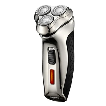 

RUNWE Rs361 electric 3D man shaver 3w portable razor water proof smart shaver rechargeable electric shaver 3 floating head razor