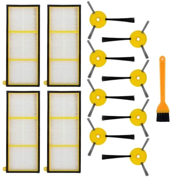 

Replacement Parts For Shark Ion Robotic Vacuum Cleaner Rv700 Rv720 Rv750 Rv755 Accessories 4Pcs Hepa Filter & 8Pcs Side Brushe