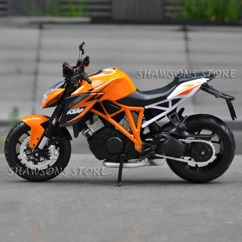 Литые игрушечные модели MAISTO 1:12 KTM 1290 SUPER DUKE R спортивный миниатюрный мотоцикл