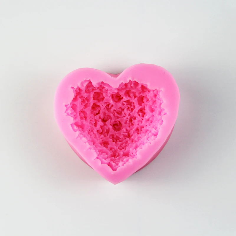 

Baking Tools Love Rose Silicone Mold Handmade Soap Liquid Food Grade Silicone Fondant Cake Mold DIY Baking Mold