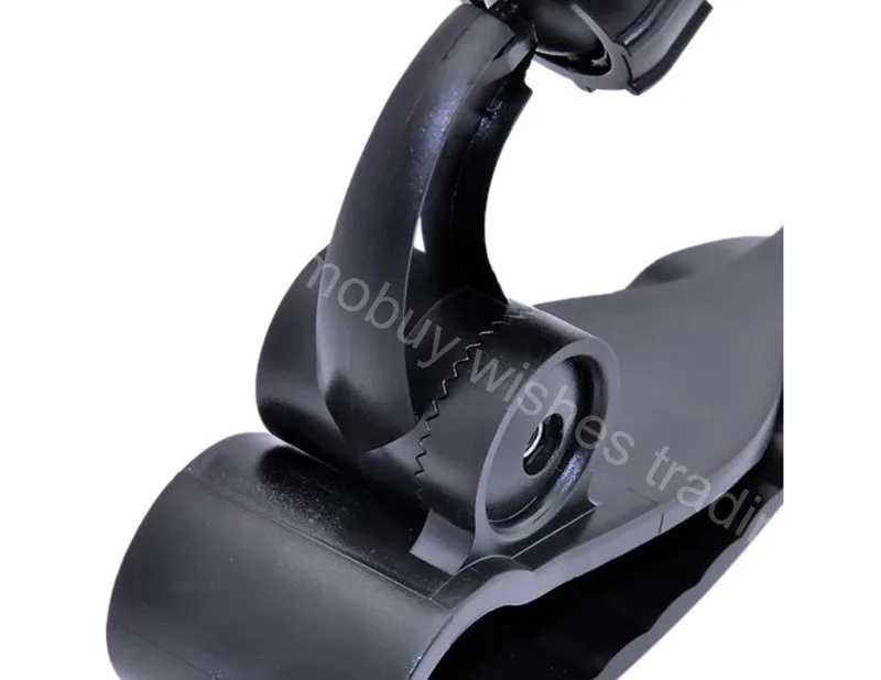 Car Sun Visor Shade Roof Shield Mobile Phone Holder 360 degree Rotating Adjustable Clip Cradle for Cellphone/iPhone/Samsung/LG