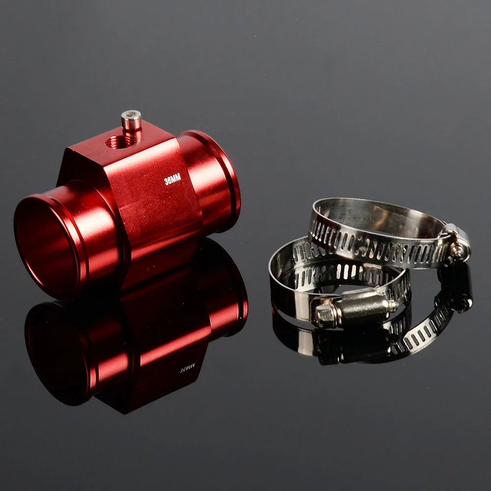 Free Shipping 36mm Aluminium Water Temp Gauge Radiator Sensor Gauge