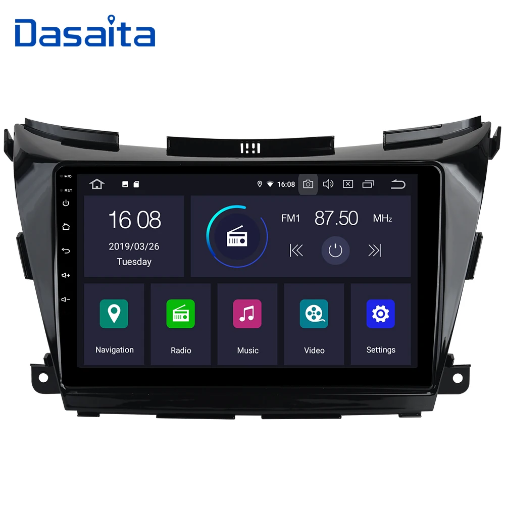 

Dasaita 10.2" IPS Android 9.0 Car Multimedia Player Touch Screen for Nissan Murano Z52 2015 2016 2017 Autoradio Accessorie
