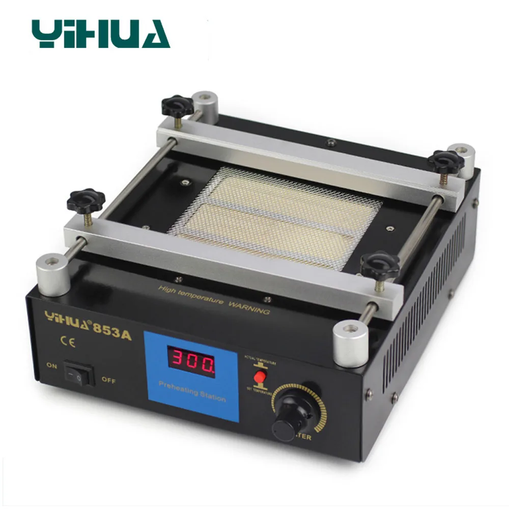 Паяльная станция YIHUA 853A цифровая паяльная для предварительного нагрева
