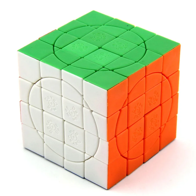 

Professional Neo Cube 4x4x4 6.6CM Speed For Magico Cubes Antistress Puzzle Cubo Magico colour For Children Adult Education Toys
