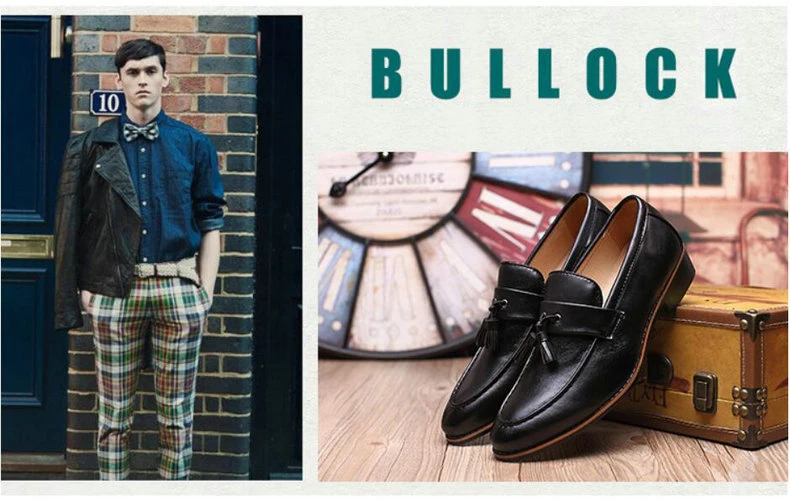 Men's Casual Shoe Loafers Breathable Slip-On Shoes Loafers Men Leather Mens Shoes Casual Men Loafers' Leather Plus Size Socks    (3)