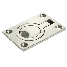 Новая-Прочная нержавеющая сталь Морская Лодка Яхта палубный люк смывной Потяните Лифт шкафчик Потяните ручки кольцо дверные ручки Ручки Потяните кольцо