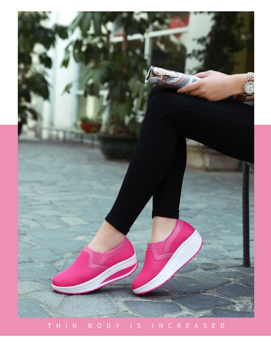 ZOVE/Женская обувь на плоской платформе; коллекция года; сезон осень; повседневные кроссовки; обувь на плоской подошве из дышащего сетчатого материала; женская обувь на толстой подошве; прогулочная обувь для тенниса