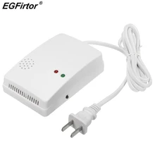 433 МГц Беспроводная Частота LPG LNG детектор природного газа датчик для GSM охранной сигнализации